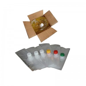 Liquid Filled Custom Plastic Bag In Box Drinking Water Juice 5 L Aseptic Packages Bag For Milk