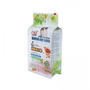 Custom printing flat bottom side gusset sealed zip lock pet food packaging bag/cat food bag 1kg 5kg 10kg