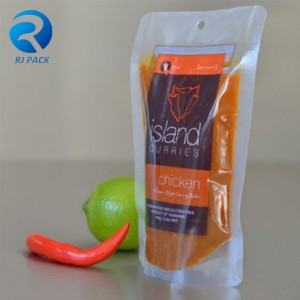 Food Grade Stand Up Spout Pouch  Tomato Sauce Juice Drink Packaging Bags